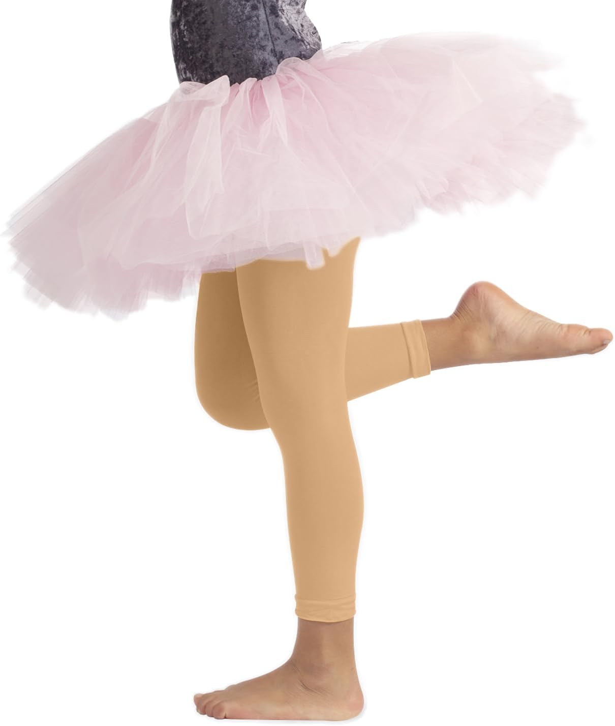 Thumbnail 6 de LEGGINGS BALLET BAMBITA BAMBINA 60 DEN – Nero/Rosa, senza piedi, Made in Italy