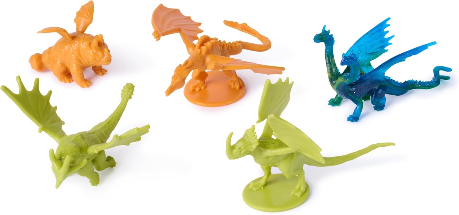 Detalle de Dreamworks Dragons: World of Berk Dragon Flock Arena – 50 Dragons & Vikings Figures