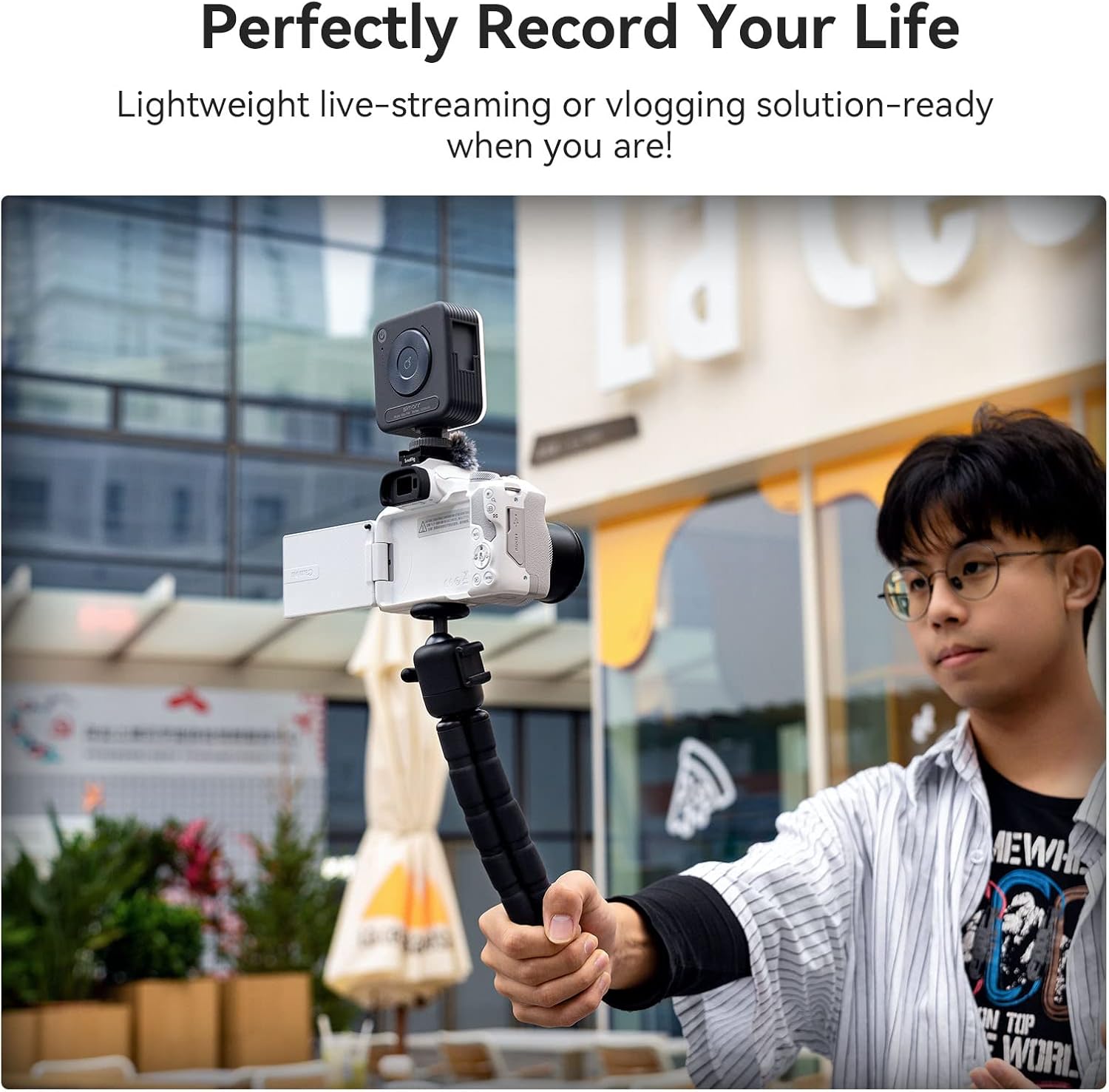 Thumbnail 5 de SmallRig Flexible Tripod Kit with LED Light