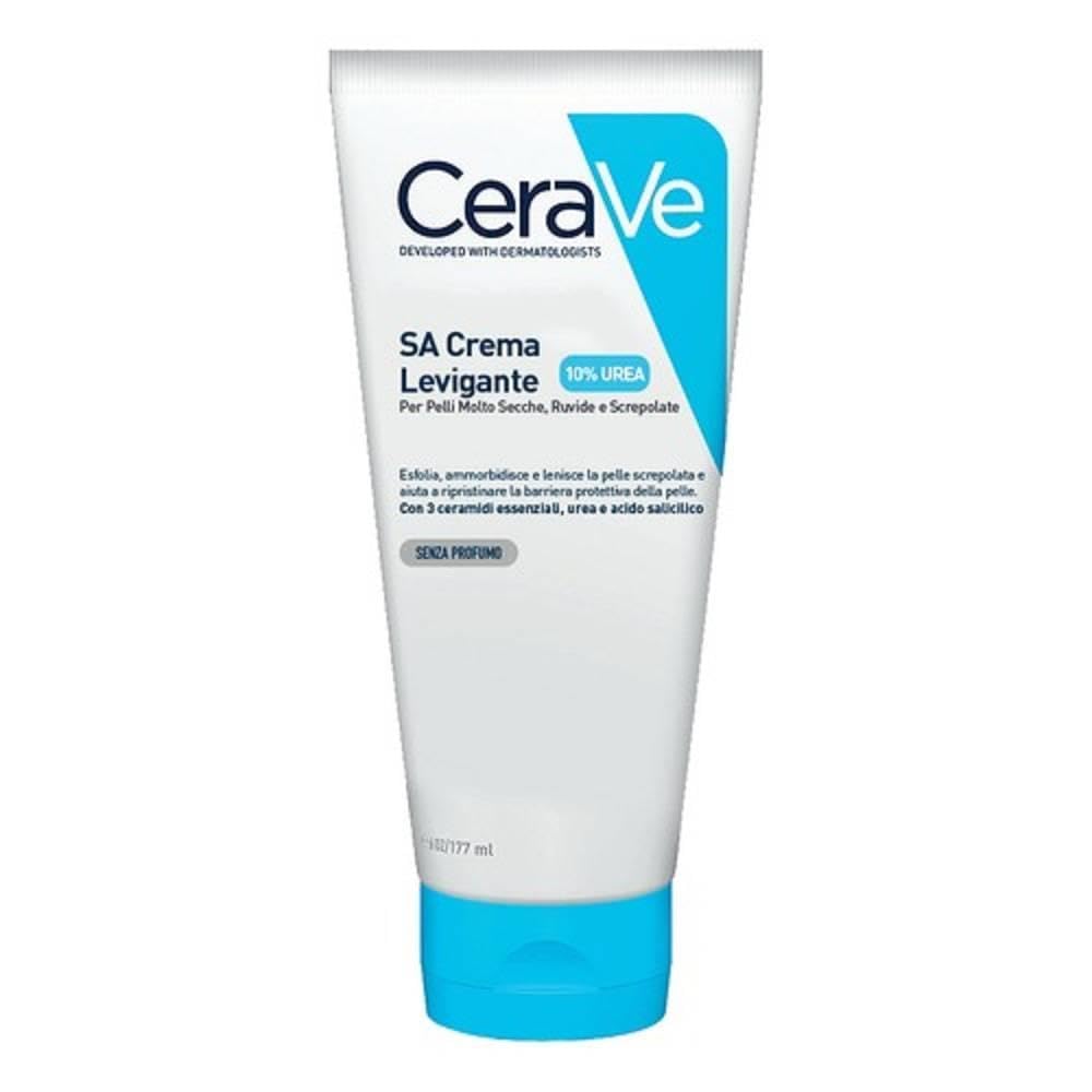 Detalle de CeraVe Glättende Feuchtigkeitscreme 177 ml – Hyaluronsäure, Urea & 3 Ceramide für glattere Haut