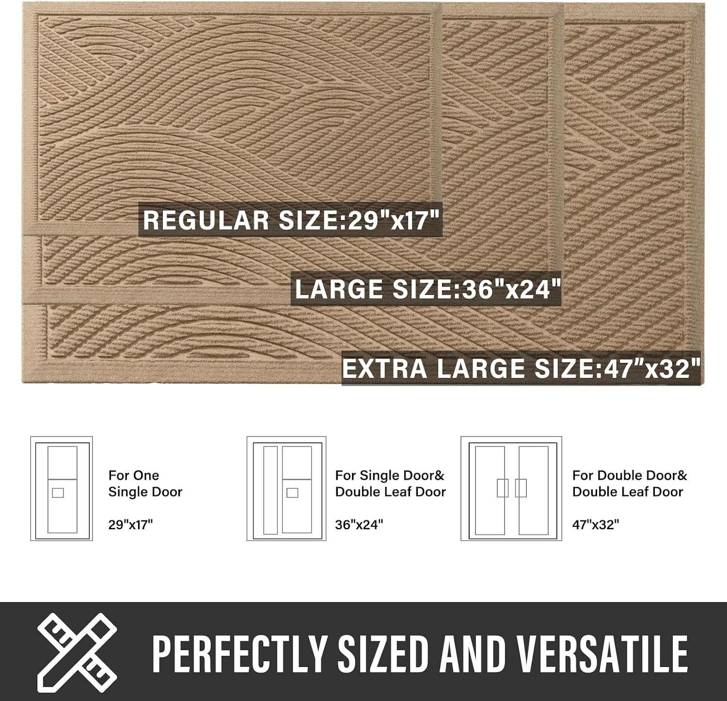 Detalle 2 de HIYARD Doormat 29×17