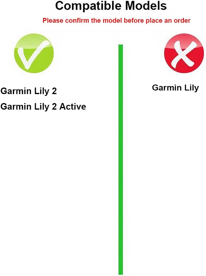 Thumbnail 4 de Garmin Lily 2 silicone watch strap