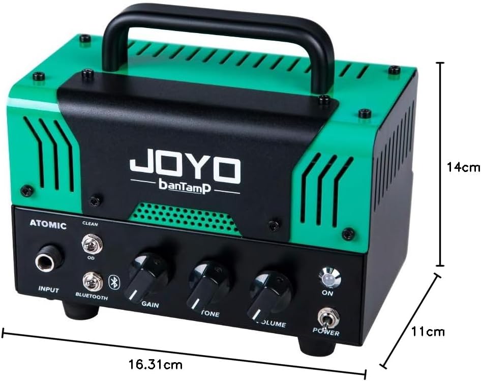 Thumbnail 6 de JOYO Manufacturer-JOYO-BTP-ATOMIC Mini Guitar Amp Head, 20W Hybrid Tube, Bluetooth