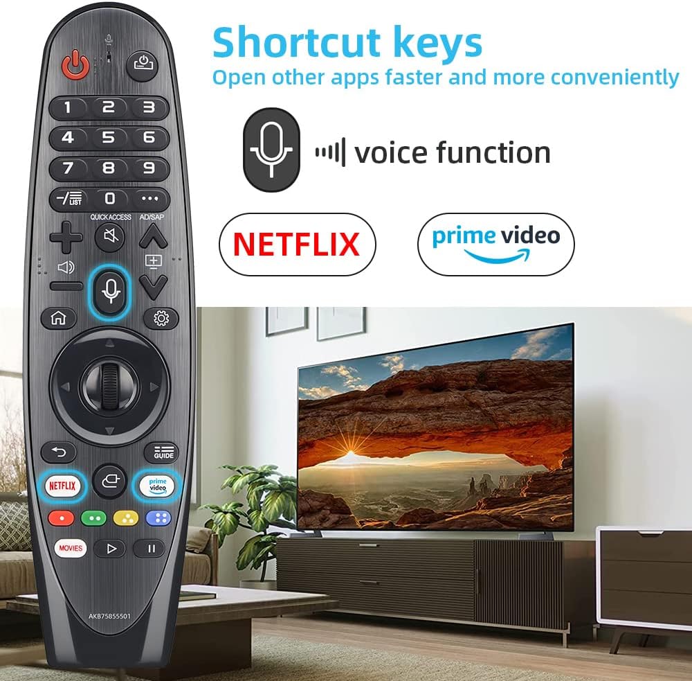 Detalle 2 de New Voice Magic Remote AKB75855501 replacement remote