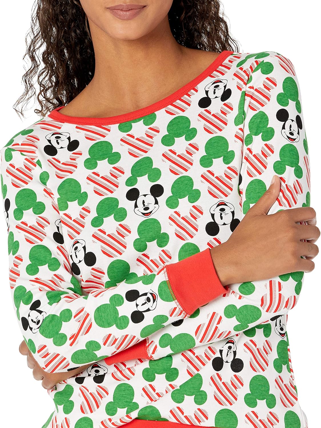 Thumbnail 2 de Amazon Essentials Damen Enganliegende Baumwoll-Schlafanzüge – SNUG-FIT-Set