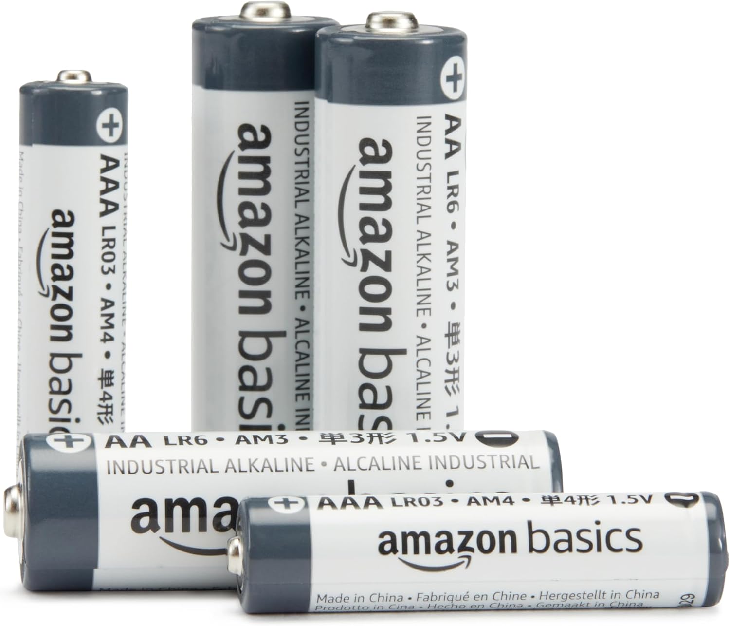 Thumbnail 3 de Amazon Basics 200-Pack AAA Alkaline Industrial Batteries (1.5V) – 5-Year Shelf Life