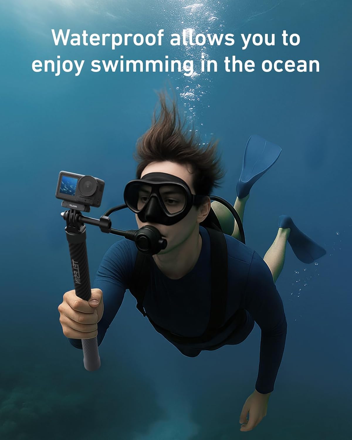 Thumbnail 6 de TELESIN 120cm Selfie Stick