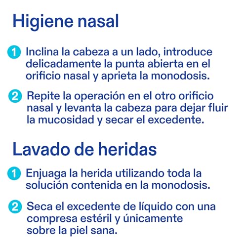 Thumbnail 8 de Senti2 Suero Fisiológico en Monodosis 60 uds PACK de 2: higiene nasal, ocular y auricular para toda la familia