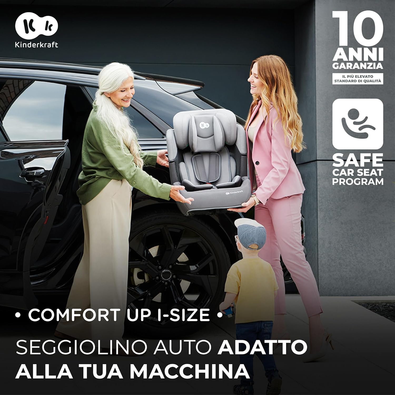 Thumbnail 1 de Kinderkraft COMFORT UP seggiolino 76-150 cm 👶