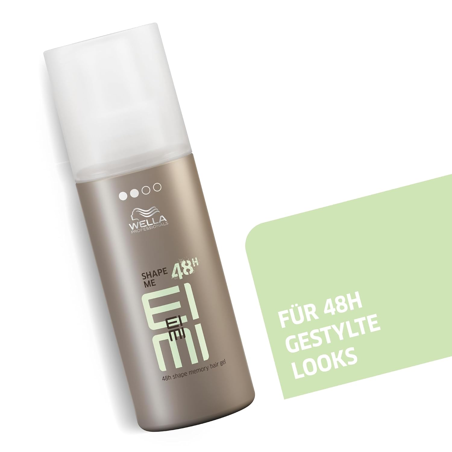 Detalle de Wella Professionals EIMI Shape Me Liquid-Haargel mit 48 h Halt (150 ml) – formbares Styling