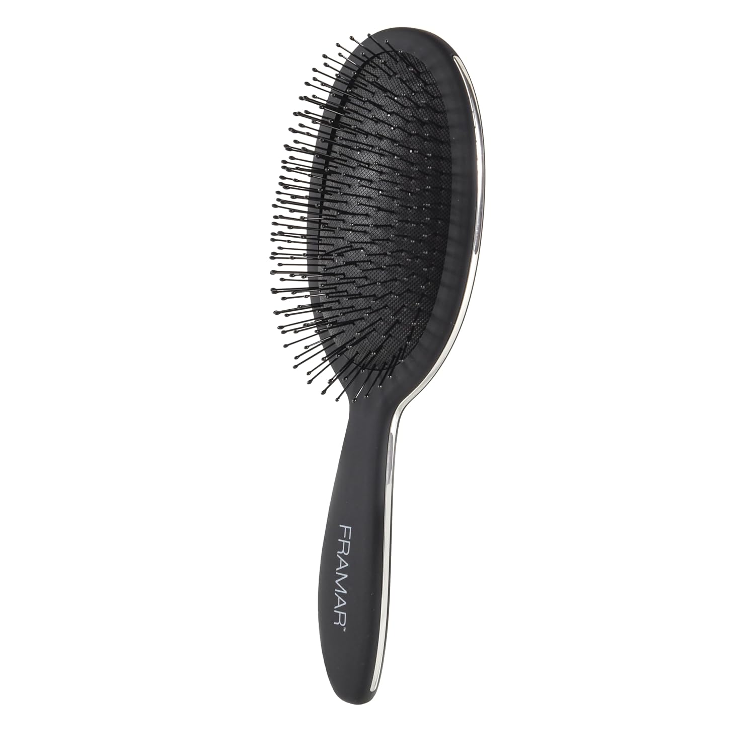 Detalle de Framar Detangling Brush for Curly Hair – Wet and Dry Detangler (Red/Black)