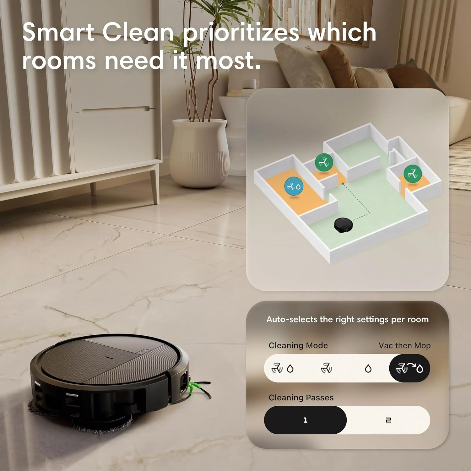 Thumbnail 6 de iRobot Roomba Plus 575 Robot Vacuum and Mop Combo with 25,000 Pa Suction