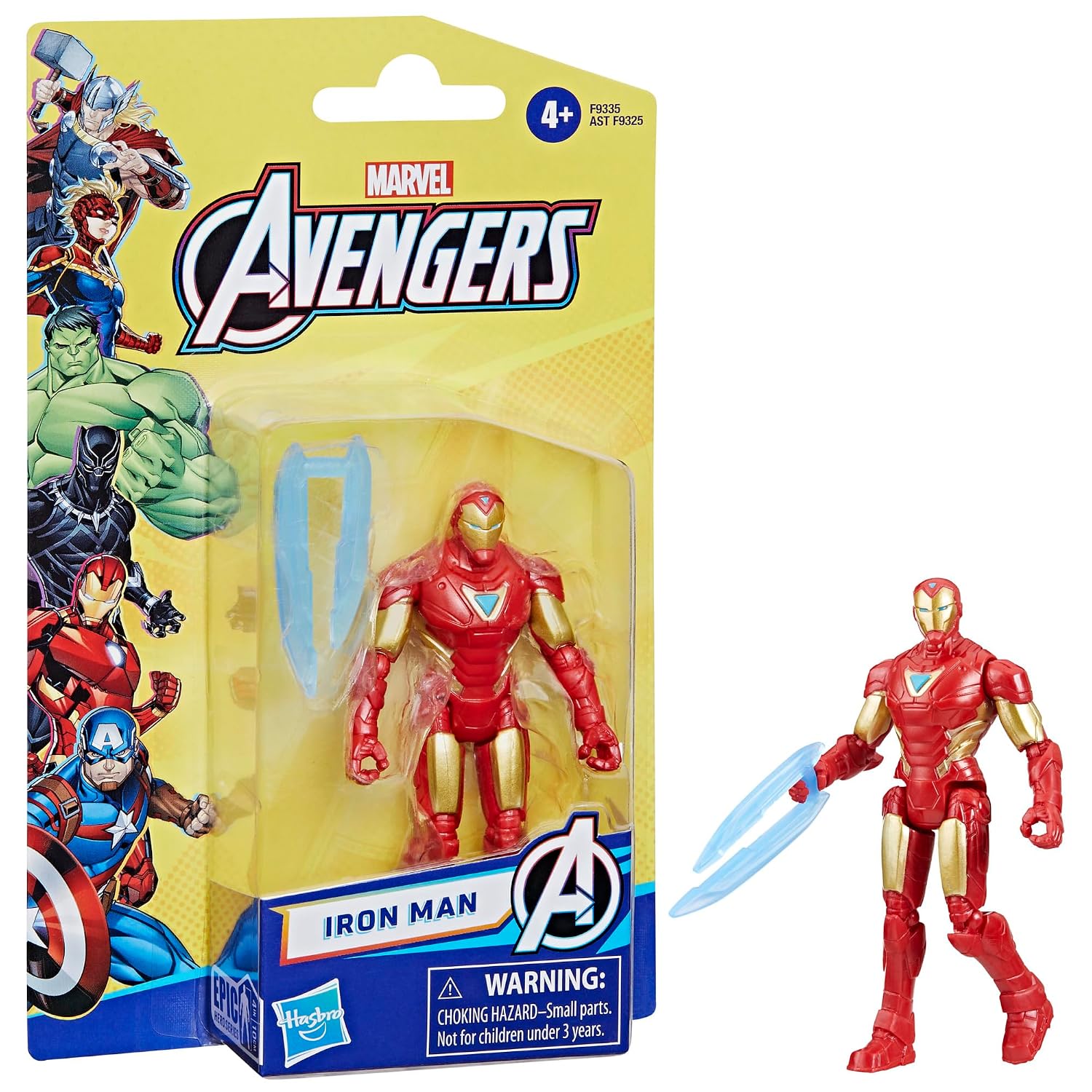 Detalle de Hasbro Epic Hero Iron Man 10 cm