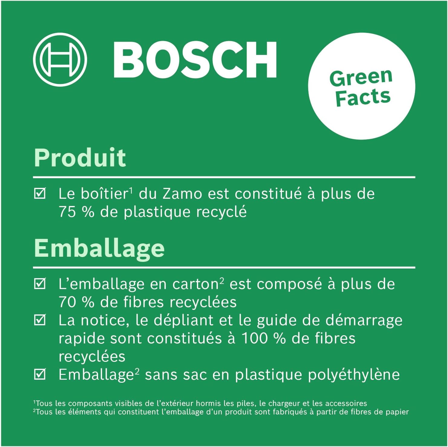 Thumbnail 2 de Bosch télémètre laser Zamo 4ème génération — précision et modularité pour mesurer jusqu’à 25 m