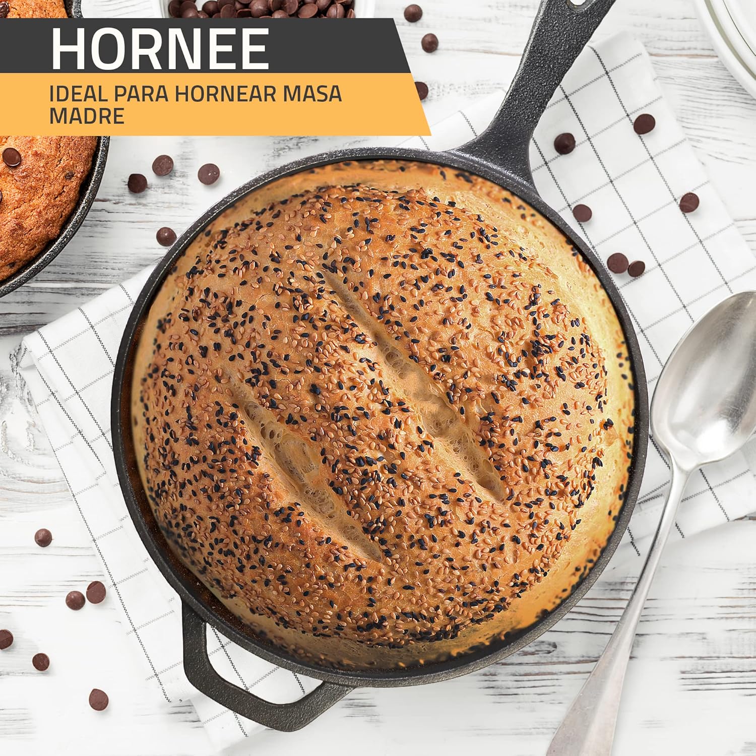 Thumbnail 4 de KICHLY Dutch Oven 3L olla de hierro fundido