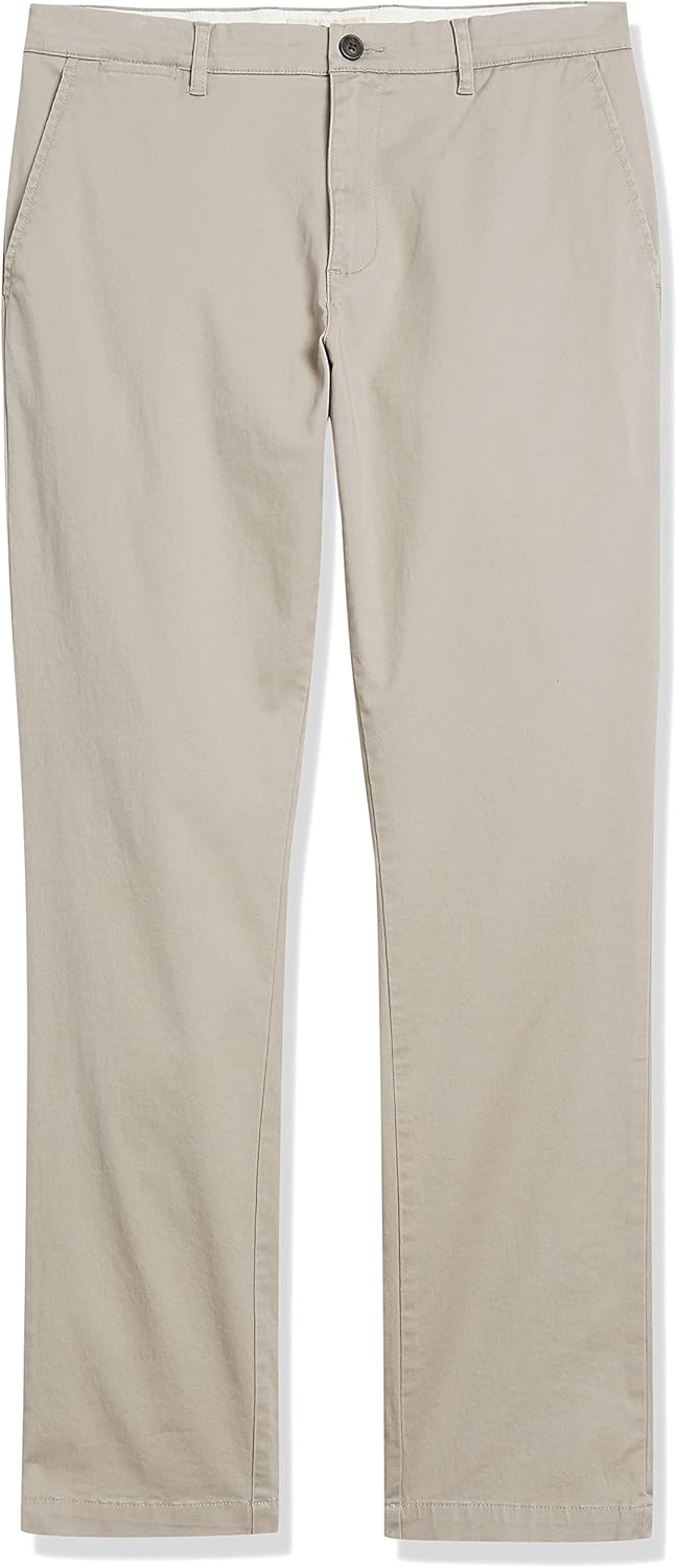 Thumbnail 5 de Amazon Essentials Men's Athletic-Fit Washed Comfort Stretch Chino Trousers
