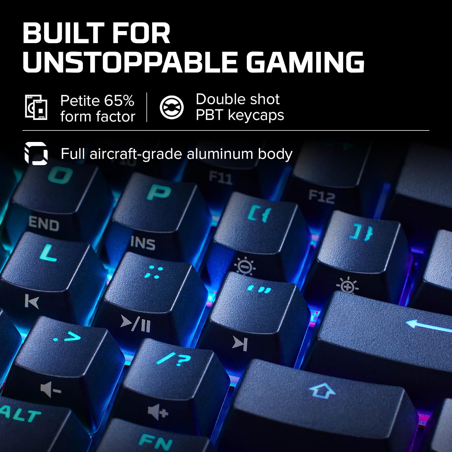 Thumbnail 4 de HyperX 65% mechanical gaming keyboard