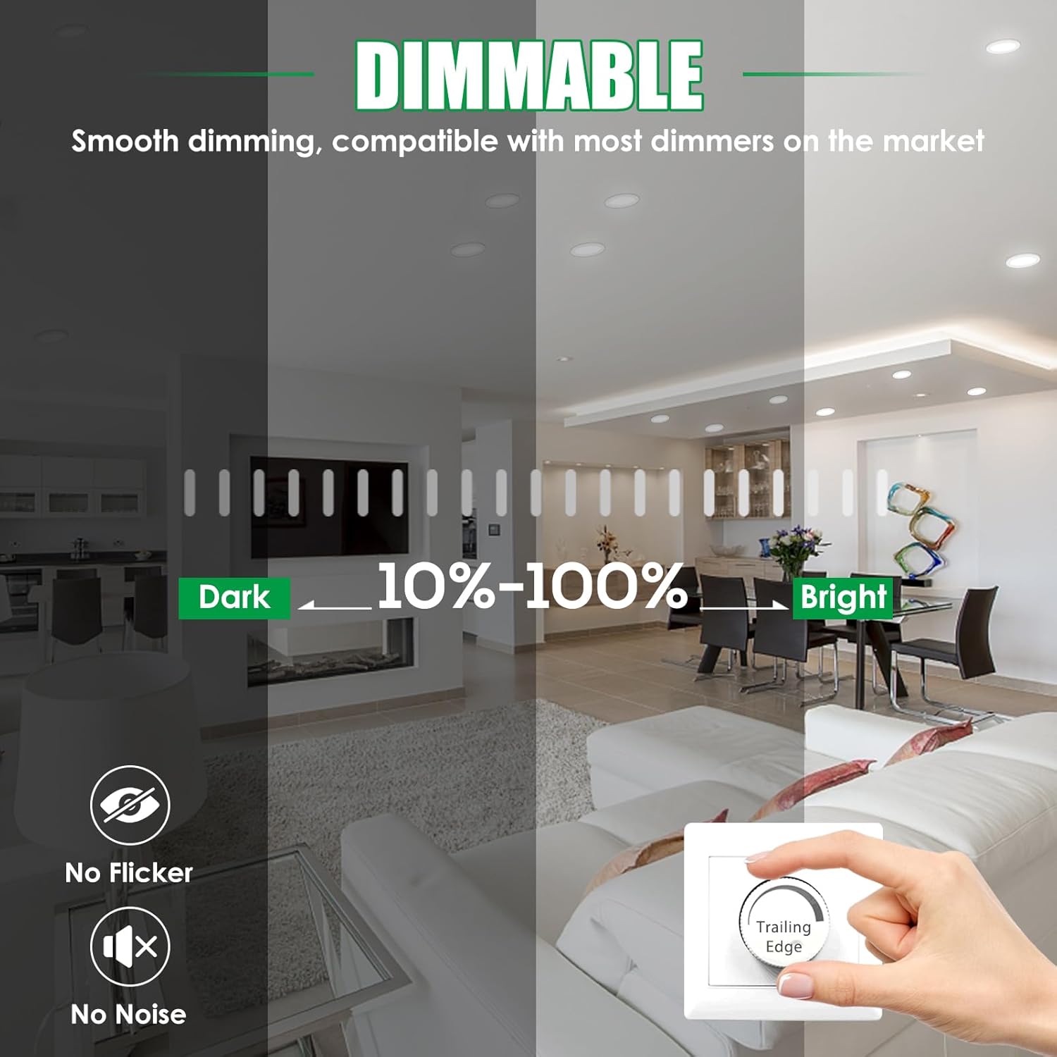Thumbnail 3 de ALUSSO Downlight LED regulable 7W IP65