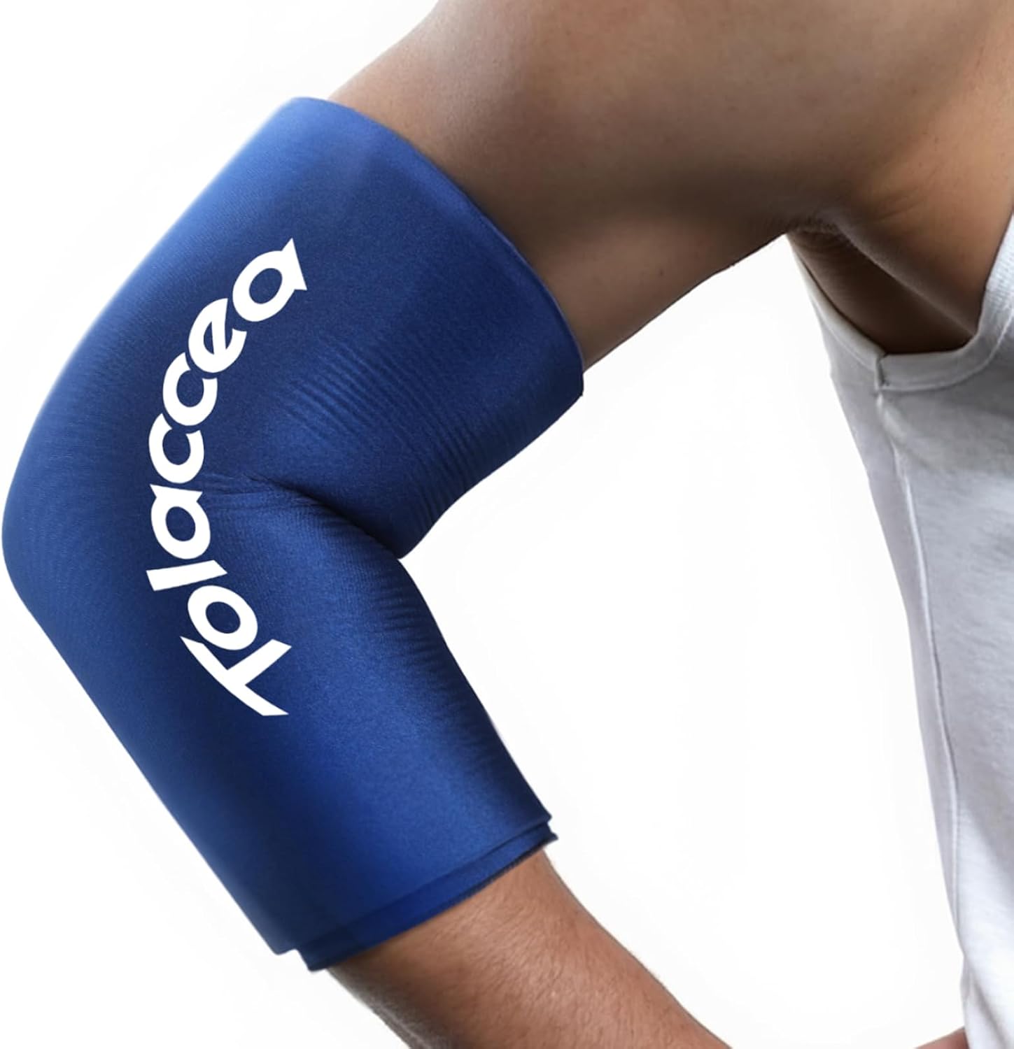 Detalle de Tolaccea Knee Ice Pack & Elbow Ice Pack Support Brace for Hot & Cold Therapy