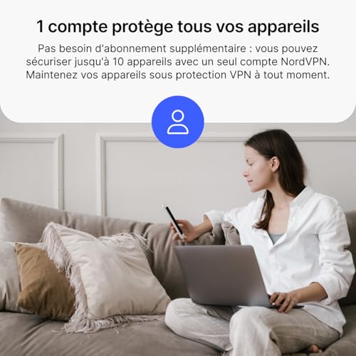 Thumbnail 7 de NordVPN Standard, 10 Appareils – VPN & Cybersécurité (2 Ans) par NordVPN