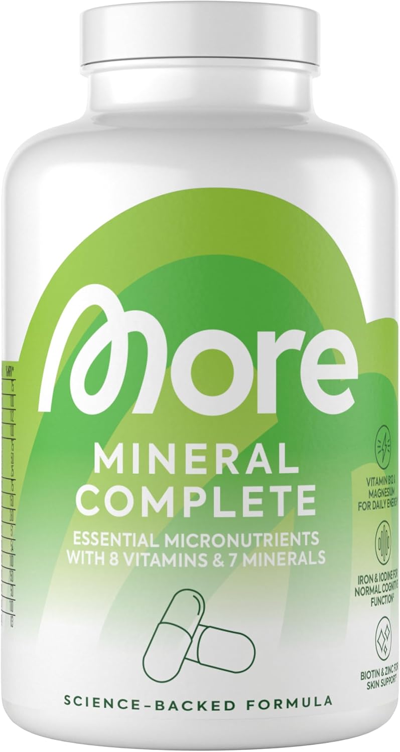 Detalle de More Mineral Complete V4 – Vitamin- und Mineralstoff-Komplex (150 Kapseln)