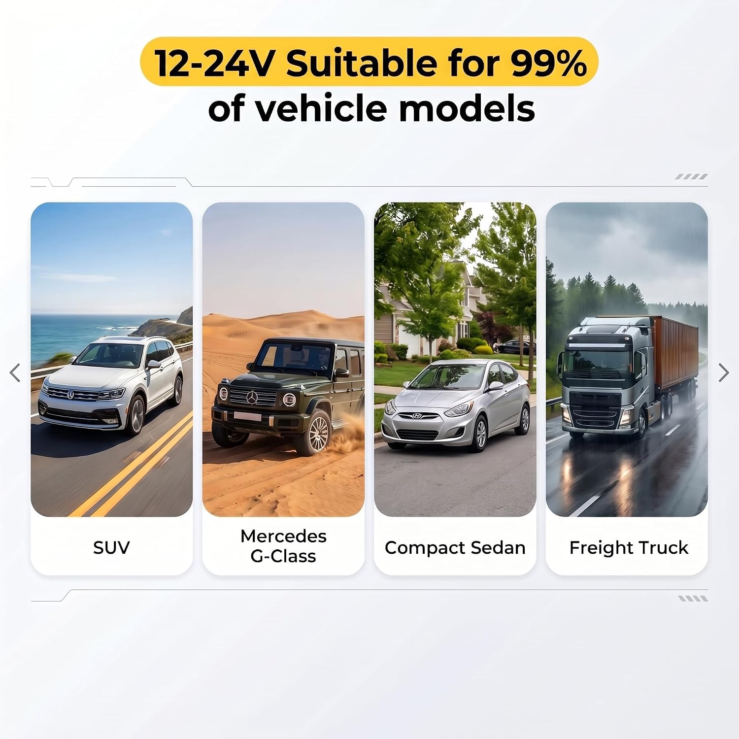 Thumbnail 6 de 8.1" Portable Wireless CarPlay Stereo with 2K Dash Cam & 1080P Backup Cam