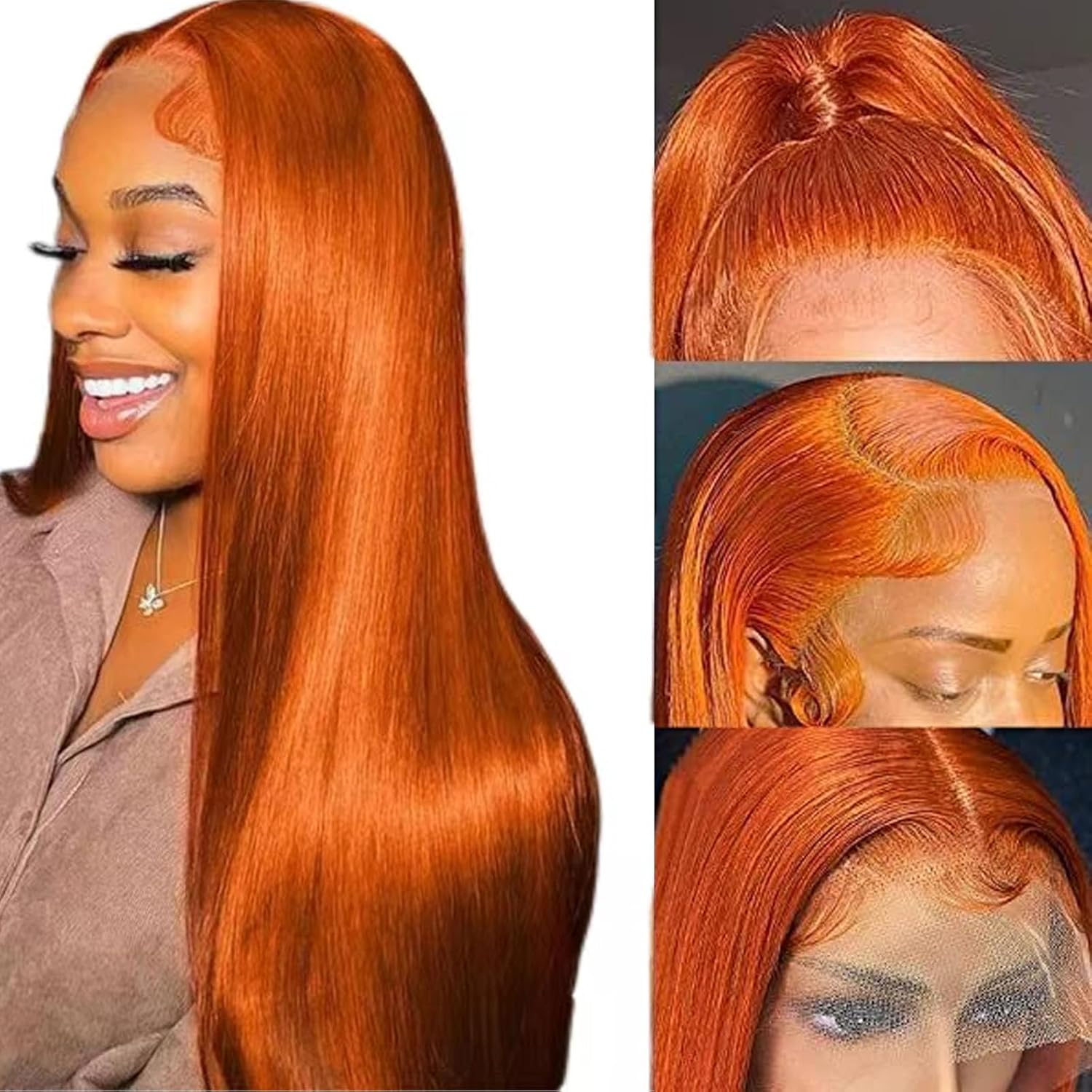 Thumbnail 6 de Fiumer Burgundy Wig 28inch 💇♀