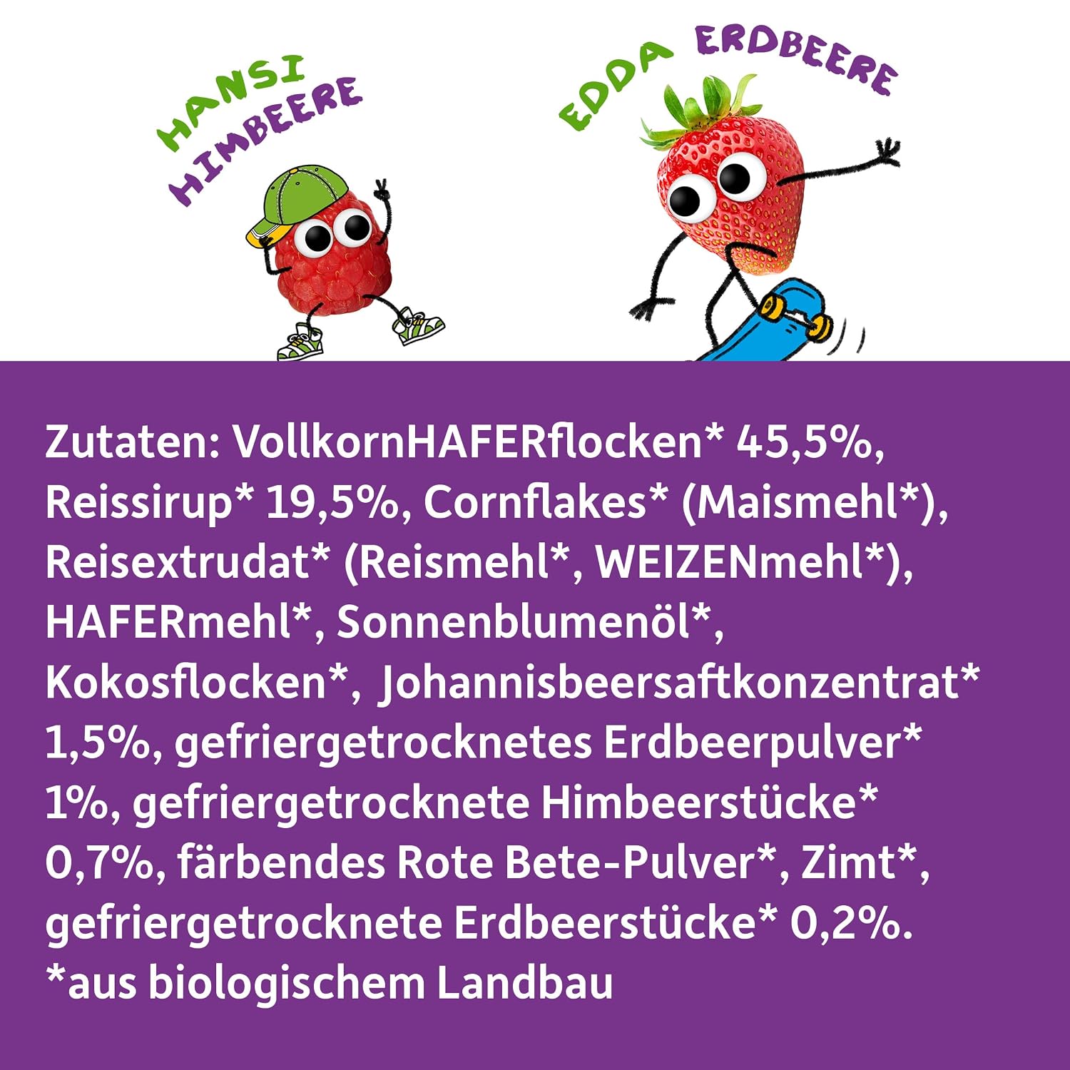 Thumbnail 4 de FRECHE FREUNDE Bio Müsli Beeren-Mix 6x280g