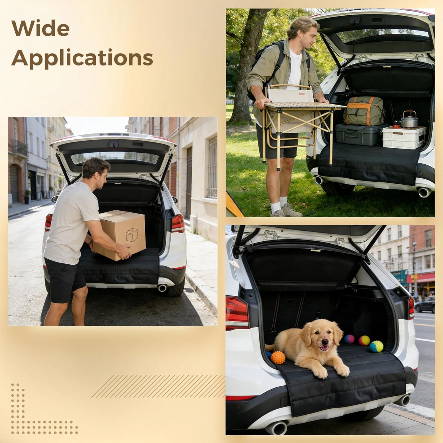 Thumbnail 4 de Itoyx Universal Car Trunk Mat (Oxford Cloth) 37.8 x 25.2 in for Boot Protection
