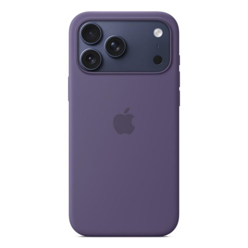 Detalle 2 de Funda de Silicona Purple Fog con MagSafe para iPhone 17 Pro Max — Apple