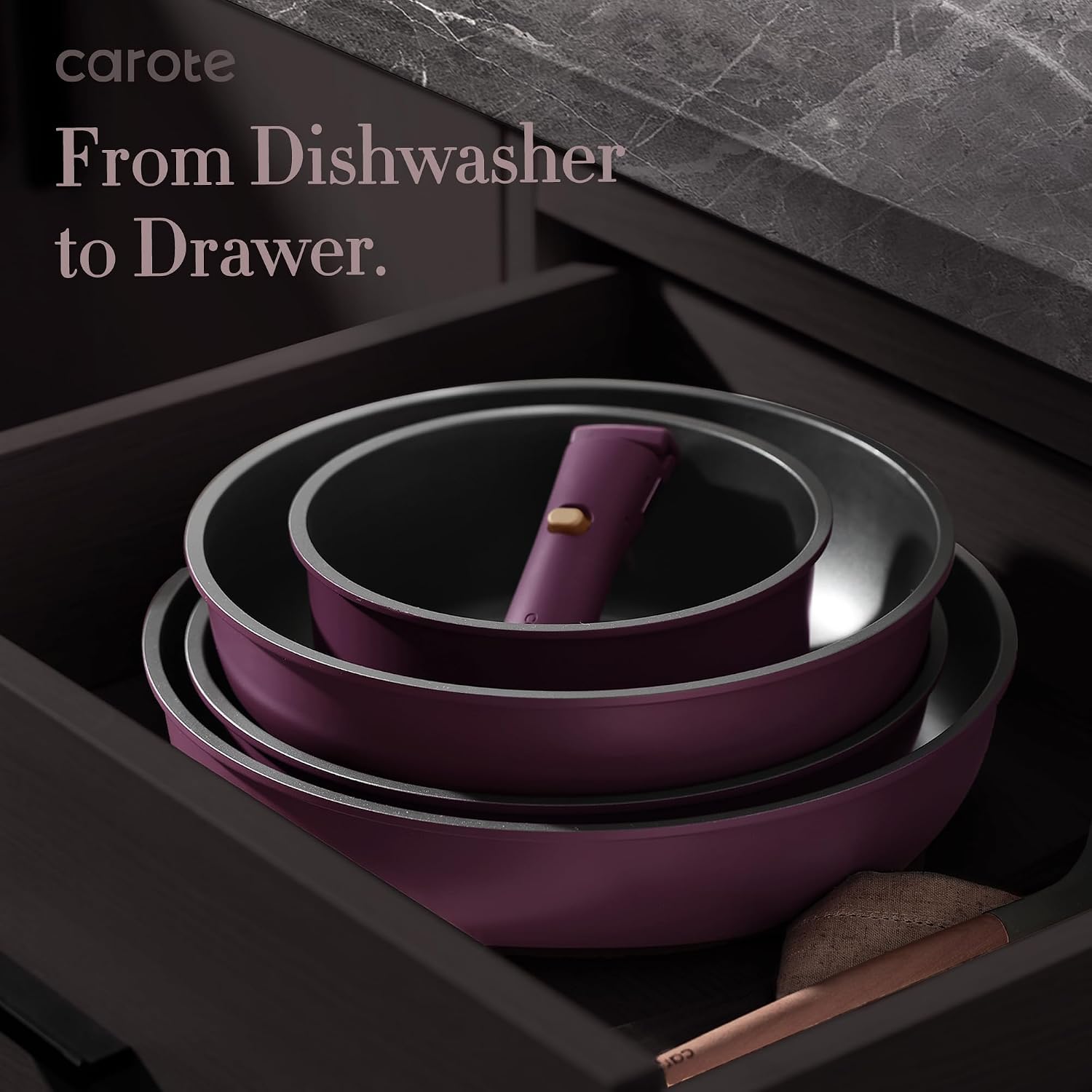 Thumbnail 3 de CAROTE 21pcs Pots and Pans Set