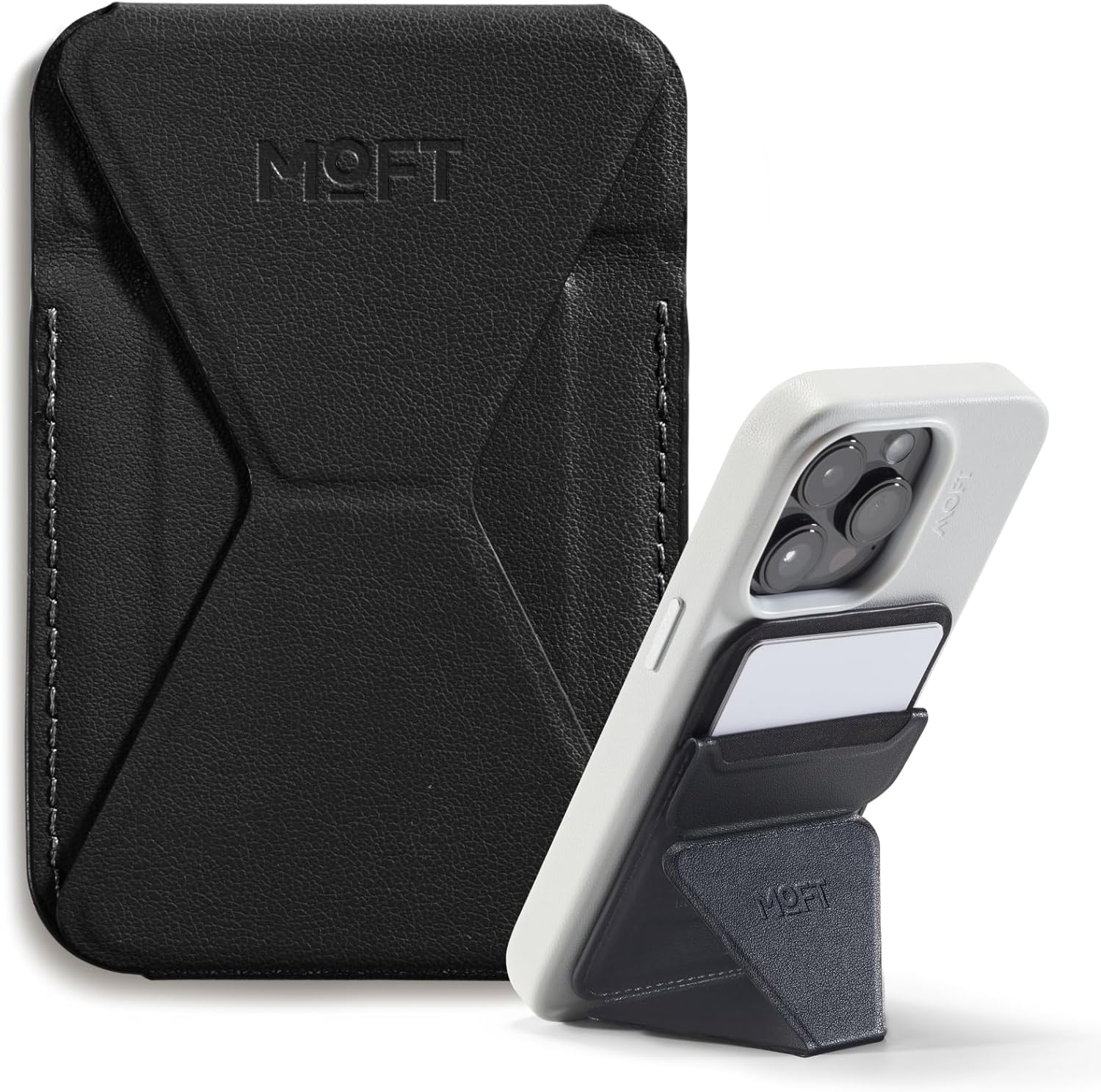 Detalle de MOFT Magnetic Wallet Stand for iPhone 17