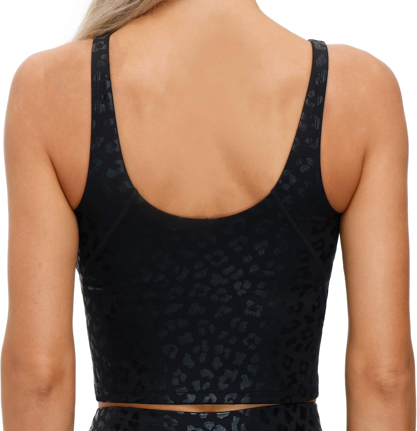 Thumbnail 4 de THE GYM PEOPLE Longline sportbeha met medium ondersteuning en uitneembare pads