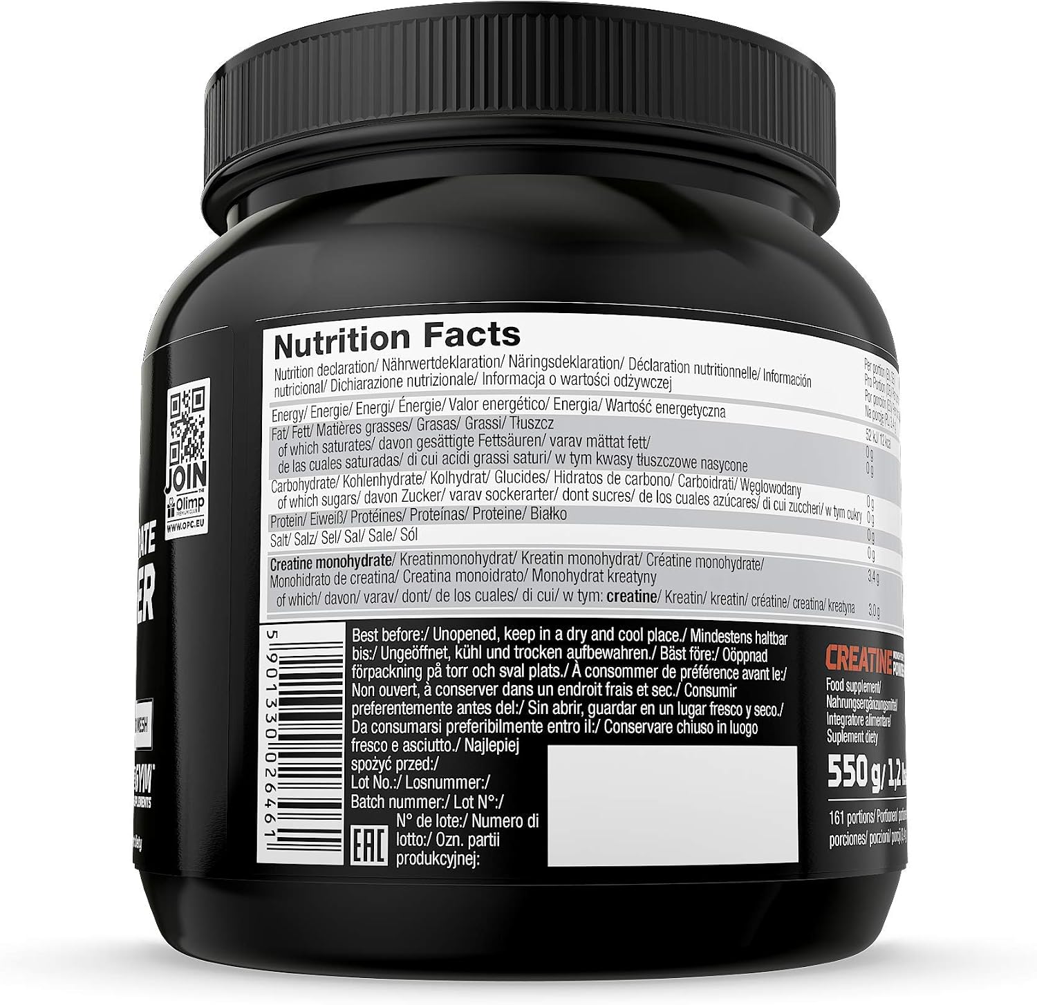 Thumbnail 1 de Olimp Sport Nutrition Creatina Monohydrate 550 g 💪