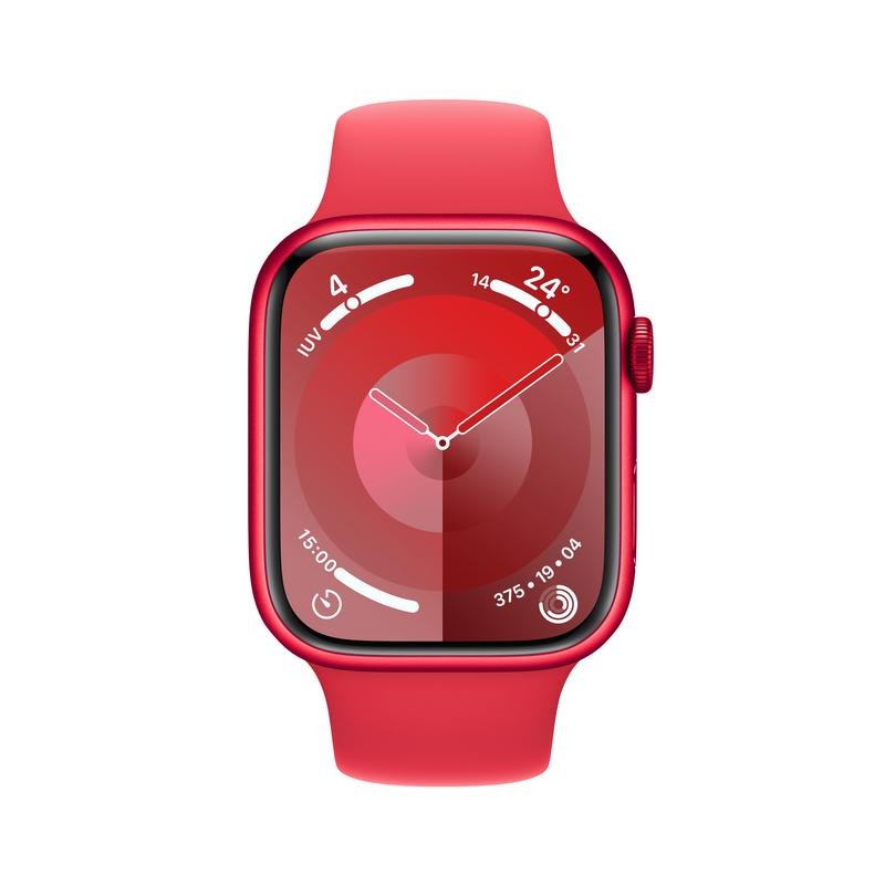 Thumbnail 2 de Apple Watch Series 9 GPS Cellular 45mm rojo