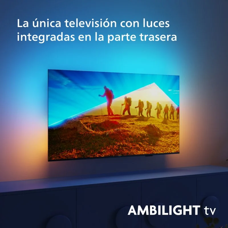Detalle 2 de Philips Ambilight 43PUS8009 (43" LED 4K) con Ambilight, VRR y sonido Dolby Atmos