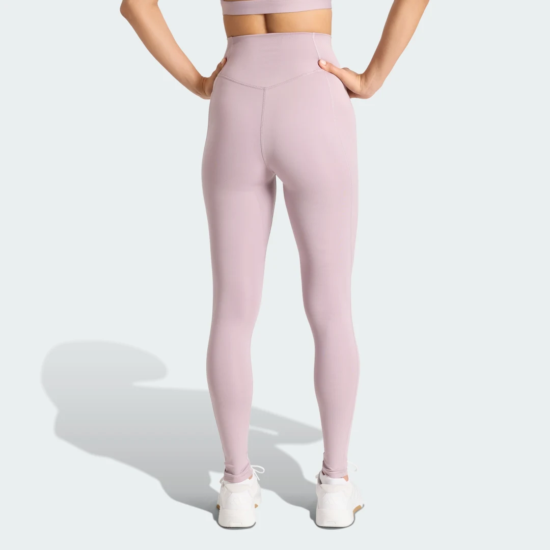 Thumbnail 1 de Mallas largas Optimé Essentials con bolsillo oculto de Adidas – color violeta