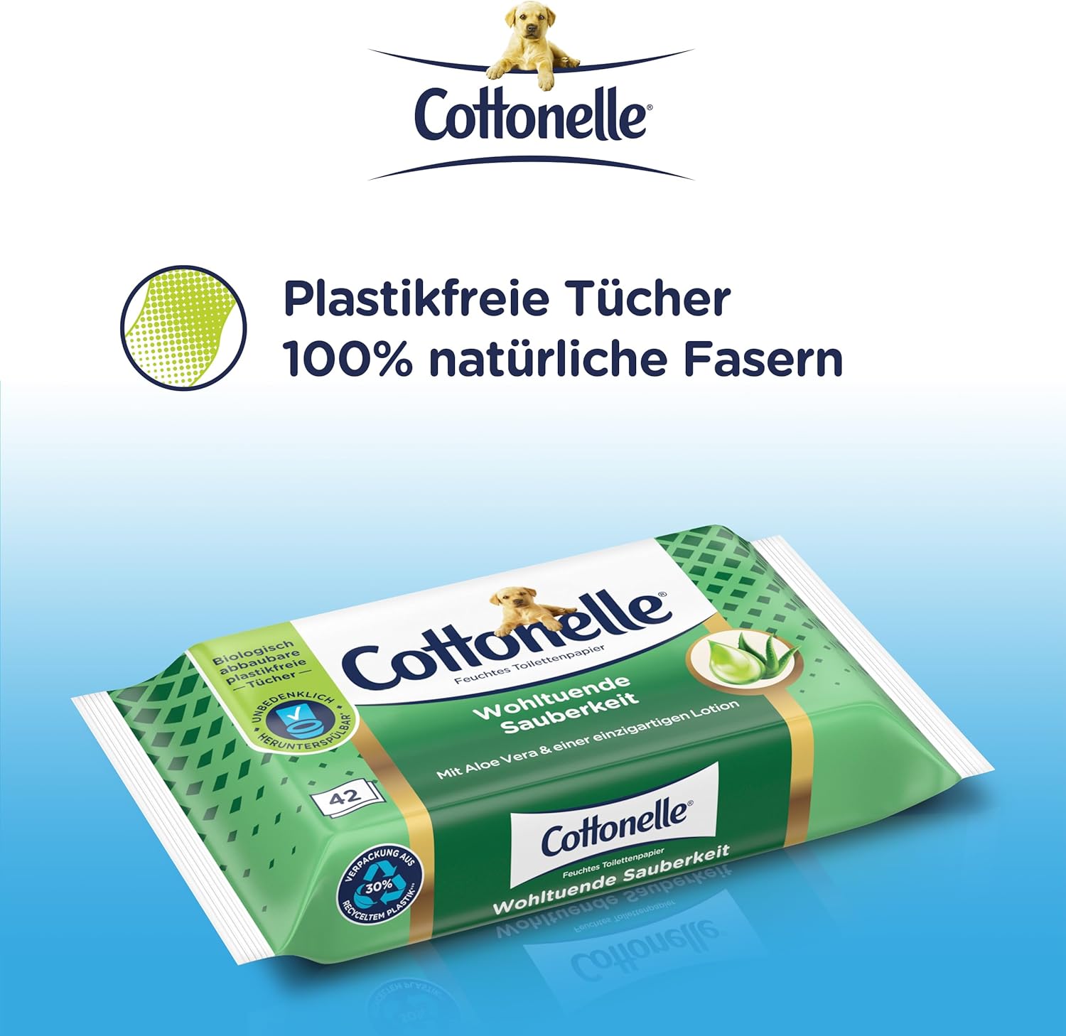Thumbnail 5 de Cottonelle Feuchtes Toilettenpapier 12×42 🧻