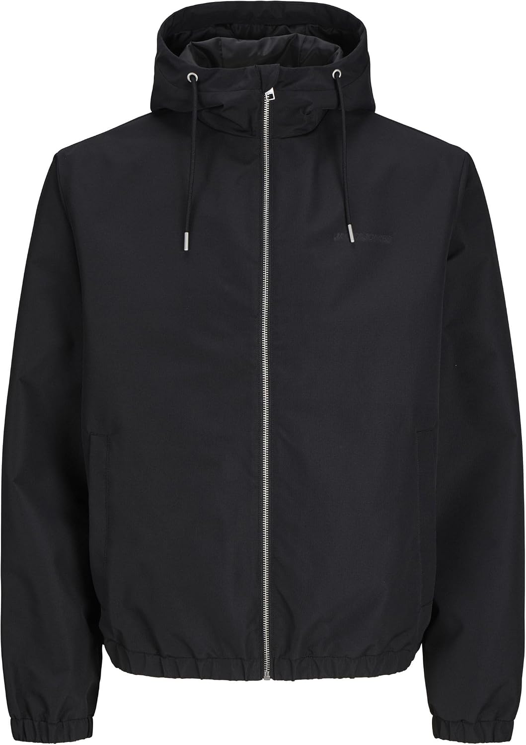 Detalle de JACK & JONES Jjelegacy Light Jacket Hood Noos – krótka kurtka męska z kapturem