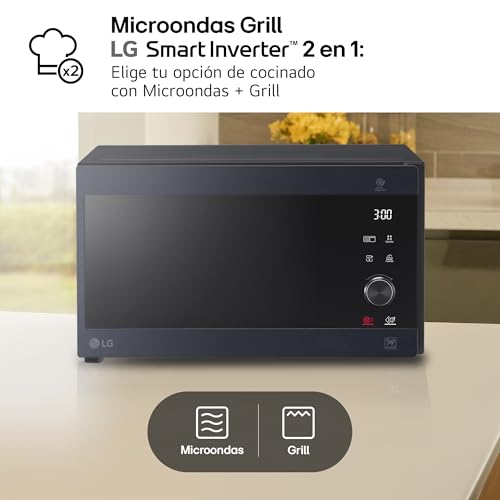Thumbnail 4 de LG MH6565CPW: Microondas con Grill 2 en 1, 25 L, Display Digital y Smart Inverter