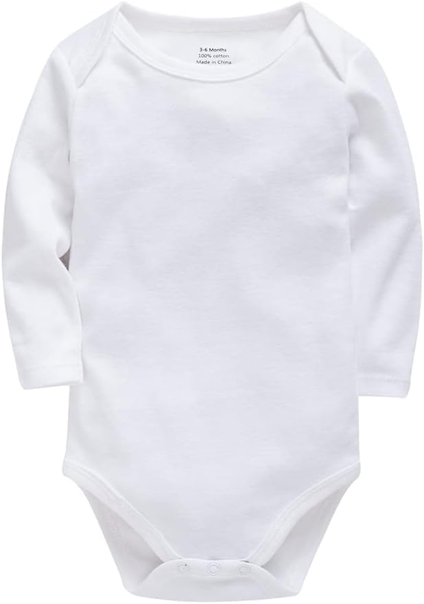Thumbnail 2 de wocharm Long Sleeve Baby Bodysuit 3 Pack