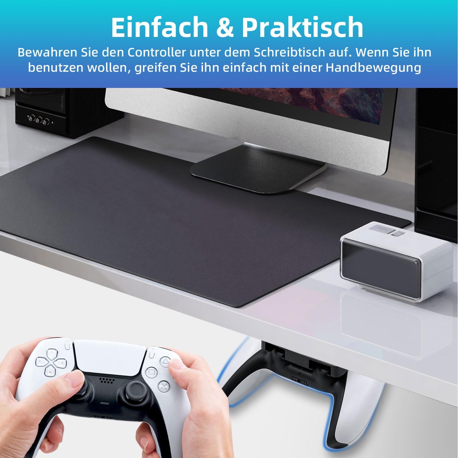 Thumbnail 3 de Tolesum Controller Halterung für PS5, 2er-Set