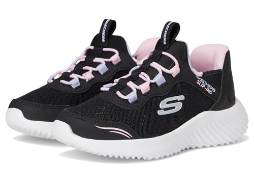 Thumbnail 13 de Skechers Bounder Simple Cute Slip-In, zapatillas deportivas negras con cordones elásticos, talla 34 EU