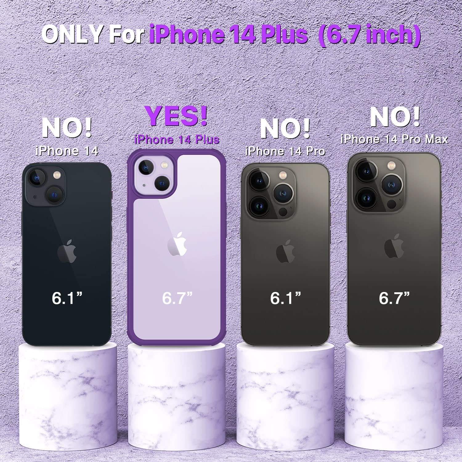 Detalle 2 de CENHUFO iPhone 14 Plus heavy-duty case with 360° protection