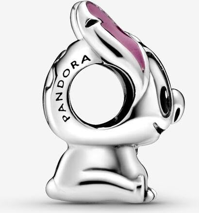 Thumbnail 2 de Pandora Dije Stitch de Disney en plata con esmalte morado y negro - colección Ohana