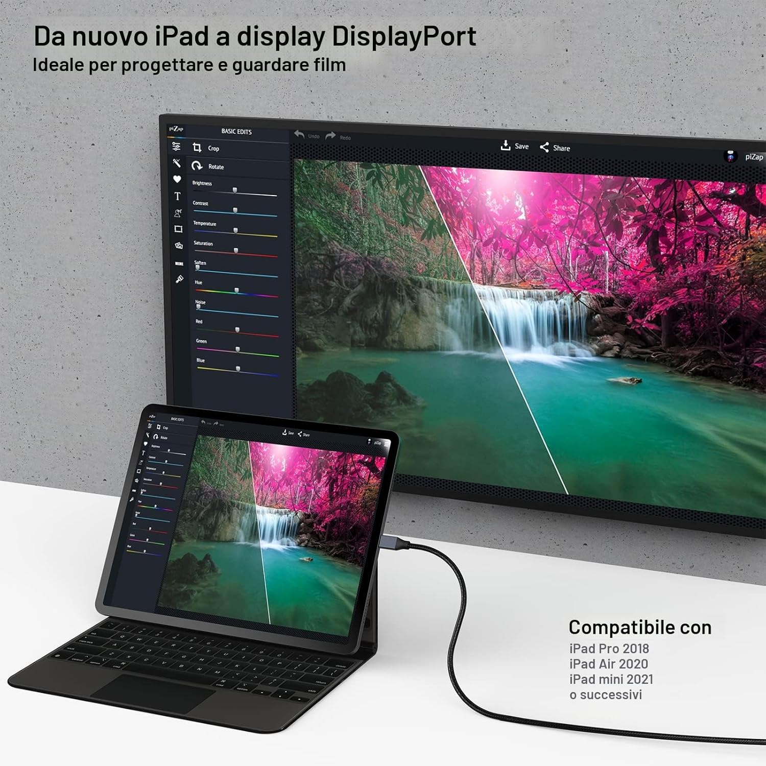 Thumbnail 5 de BENFEI Cavo USB C a DisplayPort 1.4 8K
