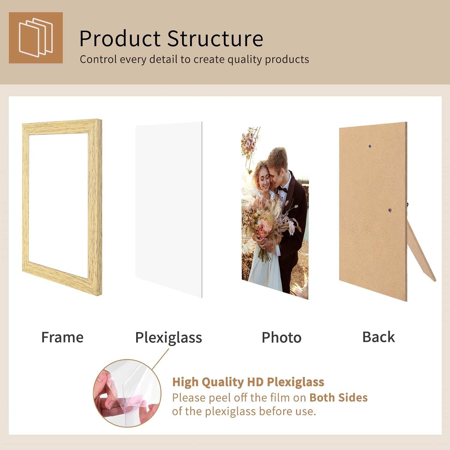 Thumbnail 2 de 13x18 Picture Frame 3-Pack