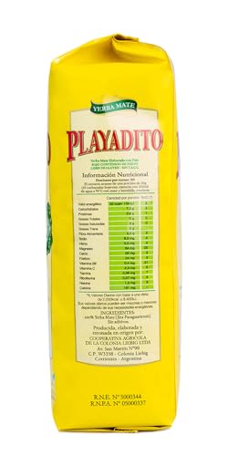 Detalle de Playadito yerba mate de 1 kg