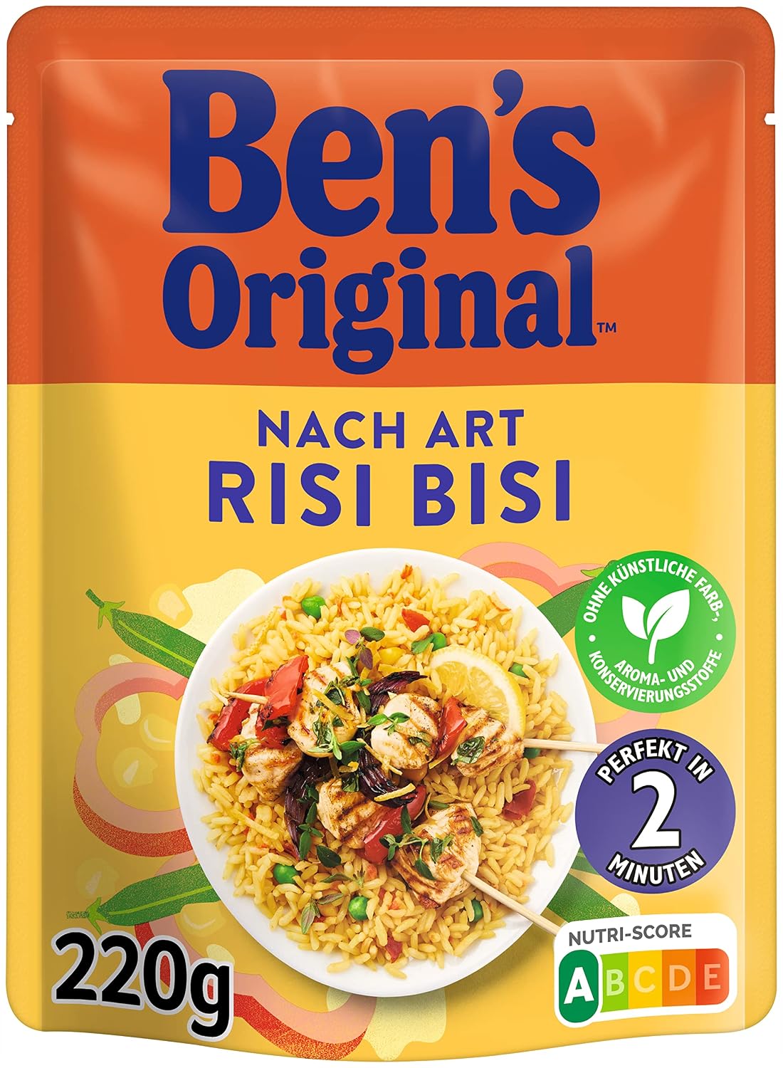 Detalle 2 de BEN'S ORIGINAL Express Reis Risi Bisi 6 x 220g 🍚