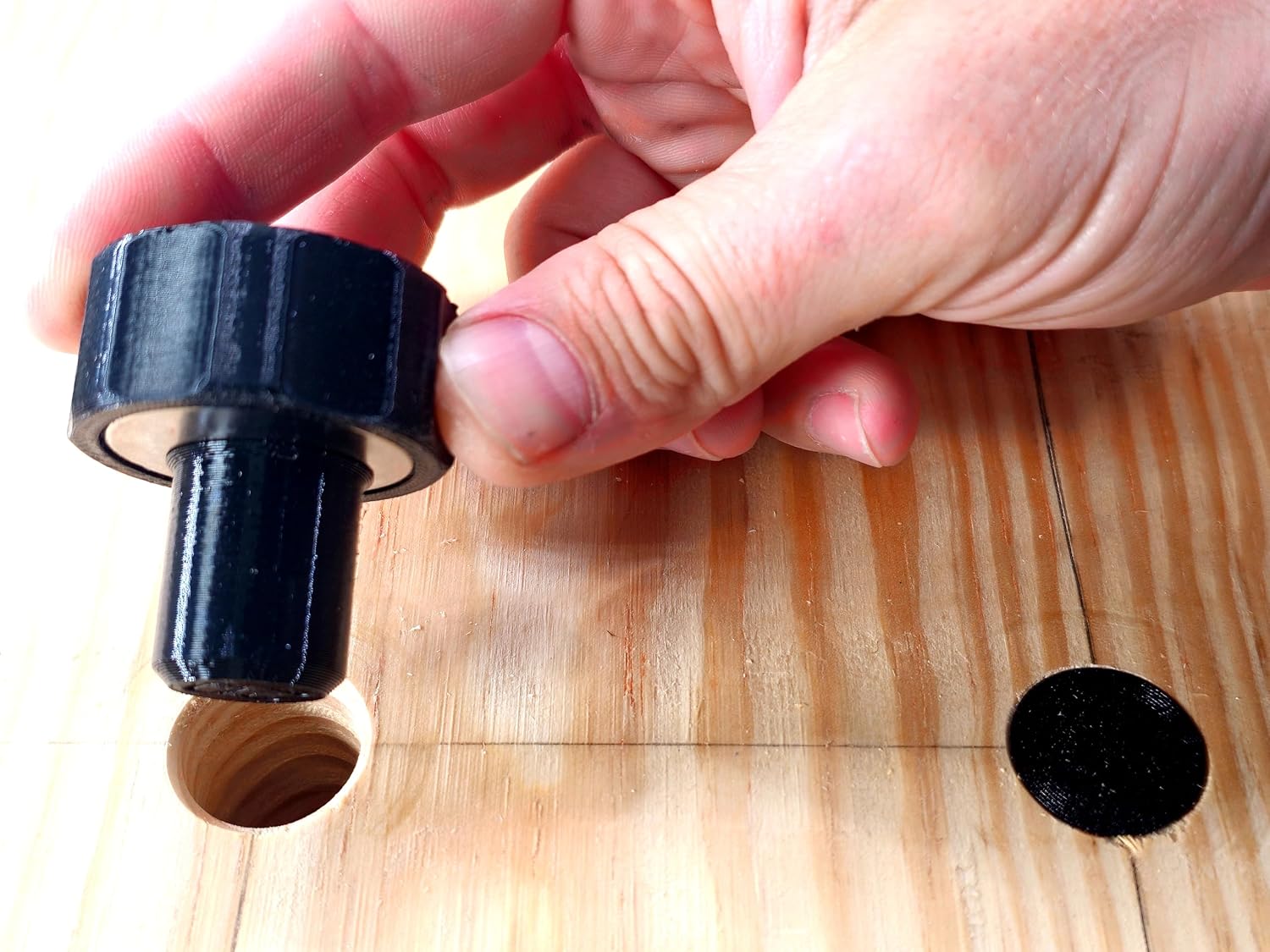 Detalle de Wilbur’s Finest Bench Dog Hole Plugs, 20mm